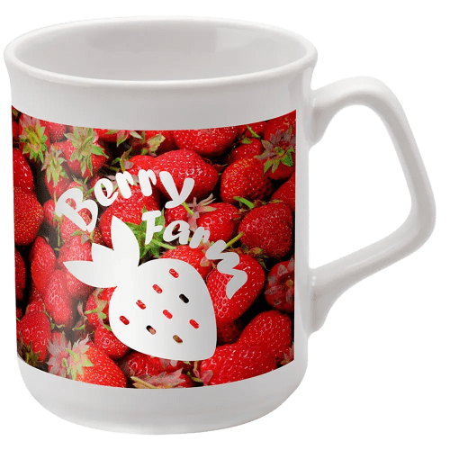 Sparta Full Colour Mugs in White