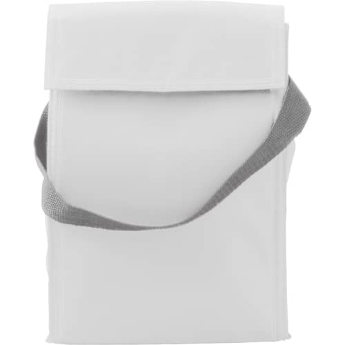 Custom printed Lunch Cool Bags available in white from Total Merchandise