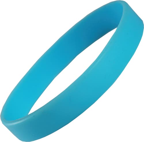 Total Express Silicone Wristbands in Light Blue