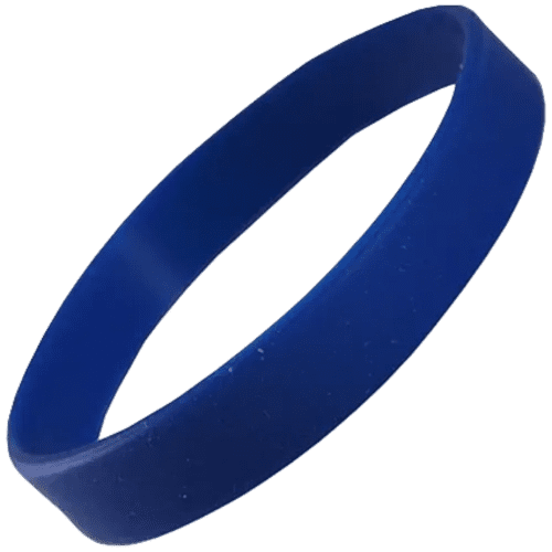 Total Express Silicone Wristbands in Dark Blue