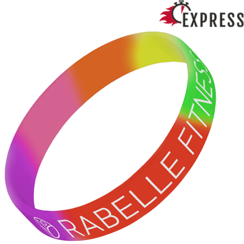 Printed Express Silicone Wristbands event ideas