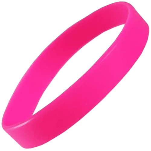 Total Express Silicone Wristbands in Pink