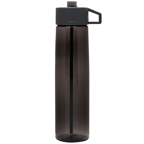 750ml Tritan Straw Bottles in Transparent Grey