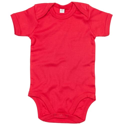 Baby Bodysuits in Red