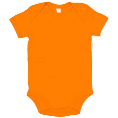 Baby Bodysuits in Orange