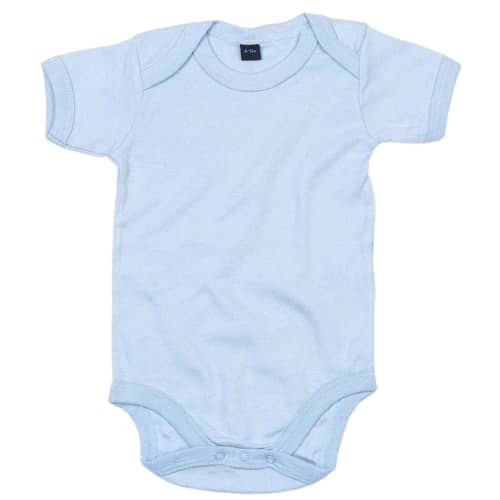 Baby Bodysuits in Dusty Blue