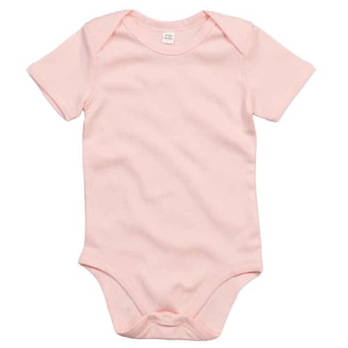Baby Bodysuits in Powder Pink