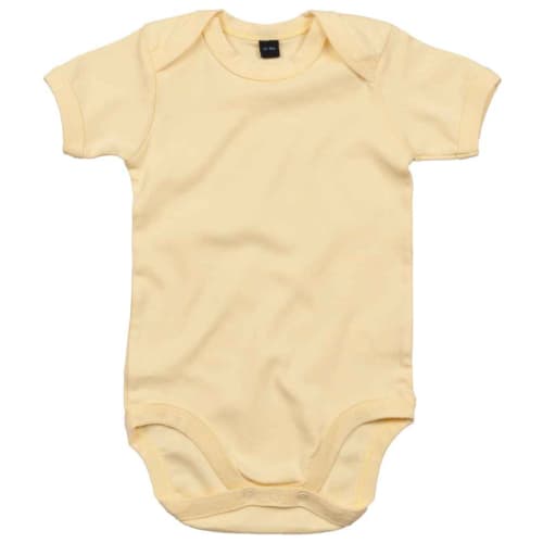 Baby Bodysuits in Soft Yellow