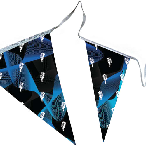 Printed Outdoor Triangle Bunting for company events