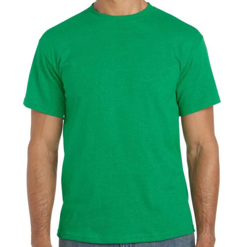 Gildan Heavy Cotton T-Shirts in Antique Irish Green