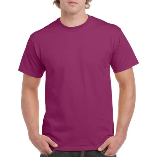 Gildan Heavy Cotton T-Shirts in Berry