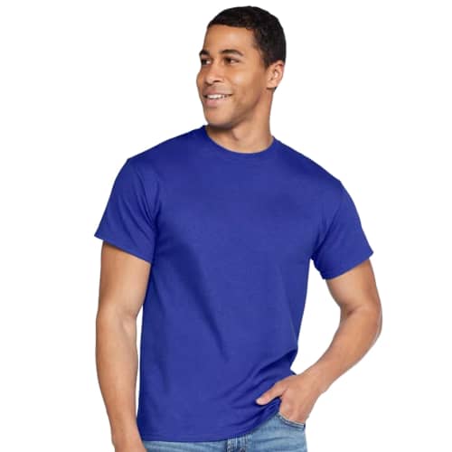 Gildan Heavy Cotton T-Shirts in Cobalt Blue