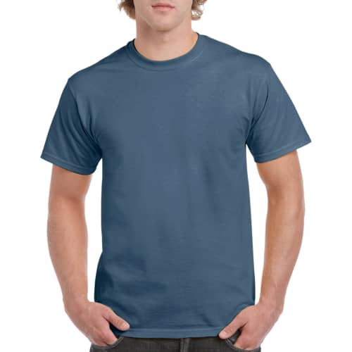 Gildan Heavy Cotton T-Shirts in Indigo Blue