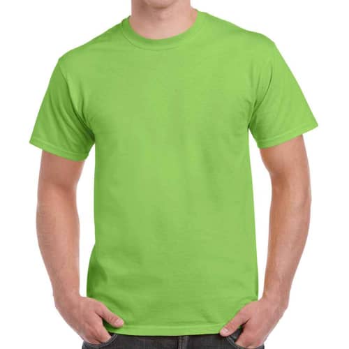 Gildan Heavy Cotton T-Shirts in Lime