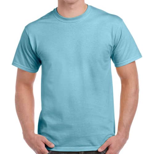 Gildan Heavy Cotton T-Shirts in Sky