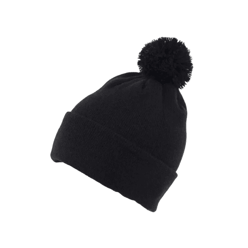 Bobble Hats in Black