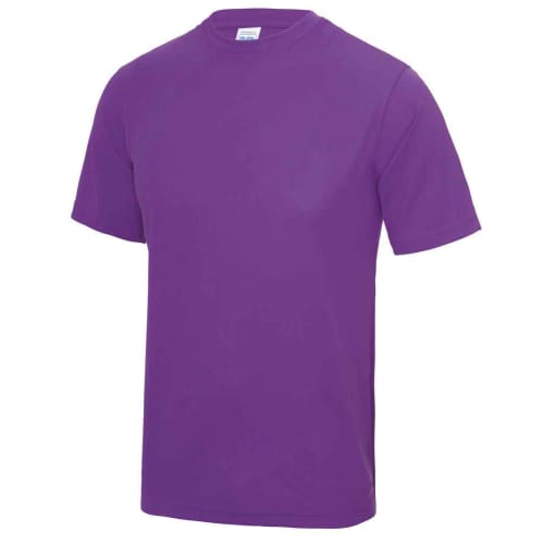 Promotional  AWD Cool Tech Performance T-Shirts in Magenta Magic from Total Merchandise