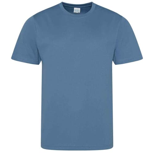 AWD Cool Tech Performance T-Shirts in Airforce Blue