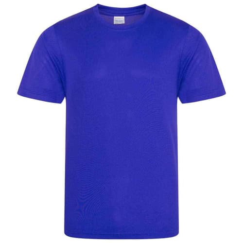 AWD Cool Tech Performance T-Shirts in Reflex Blue