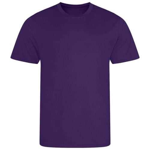 AWD Cool Tech Performance T-Shirts in Purple