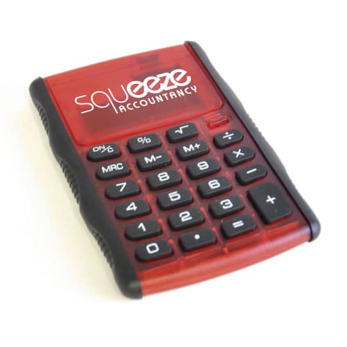 Custom Branded Small Calculators for Workplace Advertising