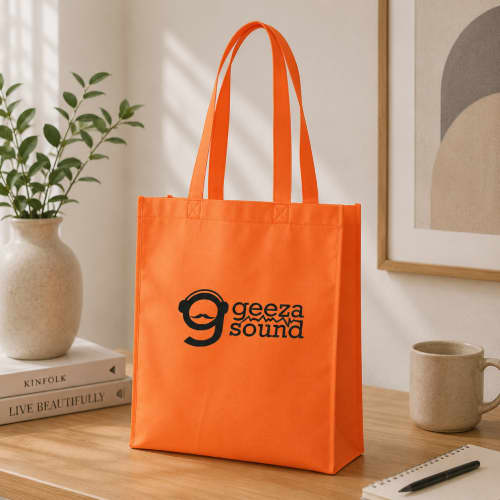 Lifestyle image of the Recyclable Non Woven Shopper Bags by Total Merchandise
