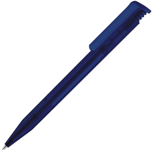 Promotional Super Hit Icy Ballpen in Dark Blue from Total Merchandise