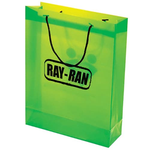 Large Polypropylene Gift Bags in Green