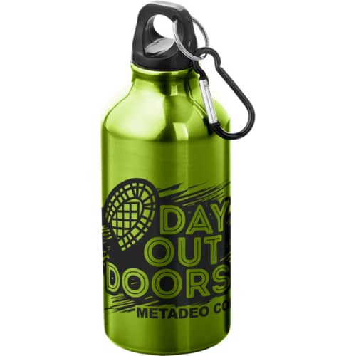 Oregon Aluminium Drinking Bottles in Apple Green