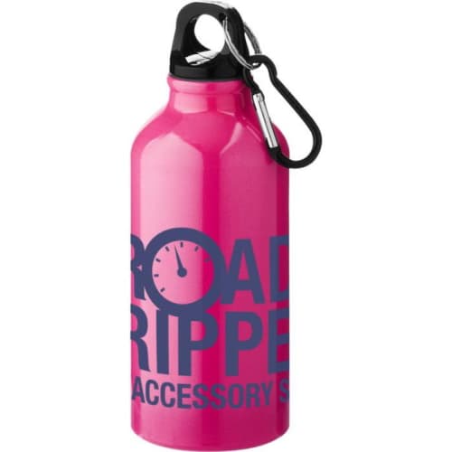 Oregon Aluminium Drinking Bottles in Neon Pink