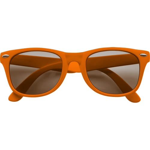 Logo printed Classic Sunglasses in orange from Total Merchandise