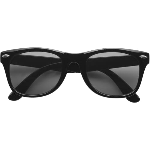 Promotional printed Classic Sunglasses in black from Total Merchandise