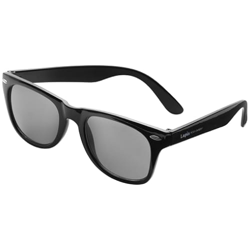 Promotional Classic Sunglasses with a logo printed to the arm from Total Merchandise