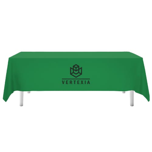 Rectangular Polyester Tablecloths in Apple Green