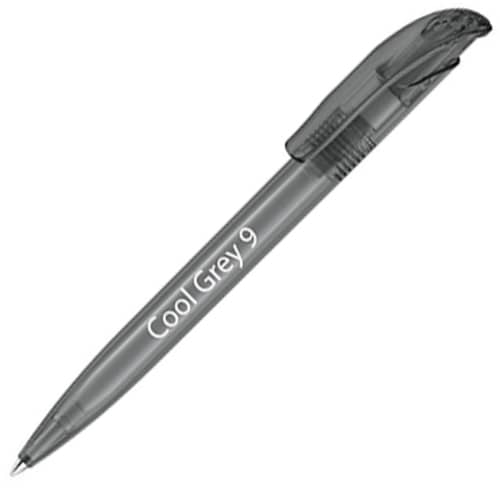 Personalised Challenger Icy Ballpen in Cool Grey from Total Merchandise