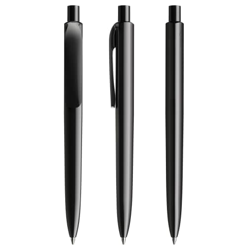 Prodir DS8 Ballpens in Polished Black