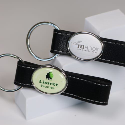 Elite Hide Leather Keyrings