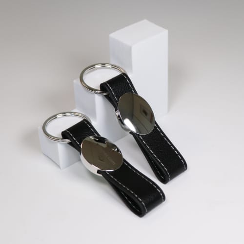 Elite Hide Leather Keyrings