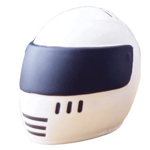 Printed Stress Ball Crash Helmet for Campaign Merchandise
