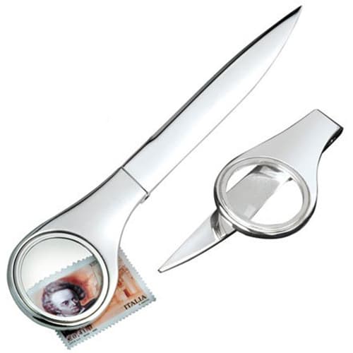 Custom Branded Magnifier Letter Openers Made from Metal by Total Merchandise