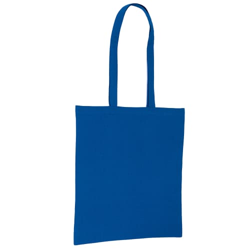 Promotional Coloured Tote Bags in royal blue from Total Merchandise