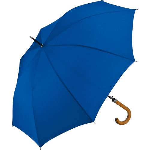 Fare Automatic Crook Handle Umbrellas in Euro Blue
