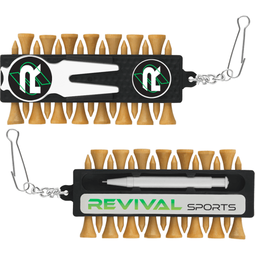 Golfers Value Tee Bars in Black