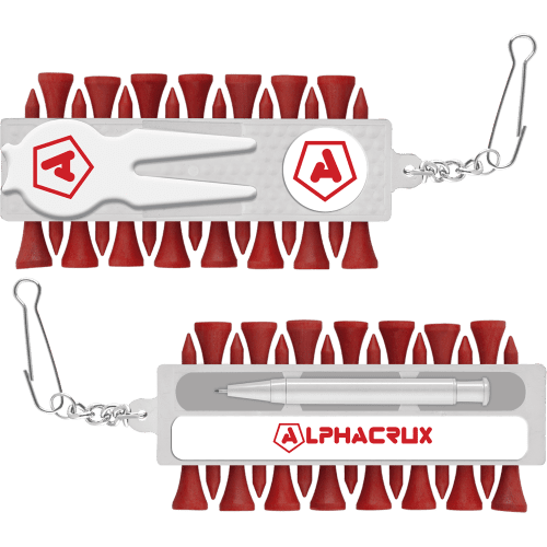 Golfers Value Tee Bars in White