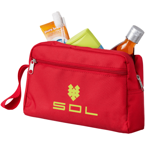 Transit Toiletry Bags in Red