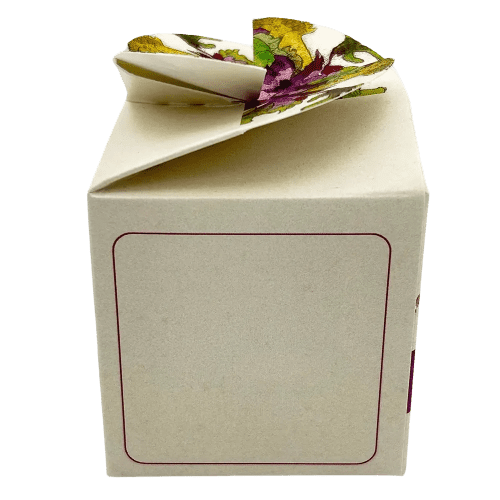 Branded Tiny Terracotta Cubes with Salad Seeds Ready for Printing with a Logo by Total Merchandise