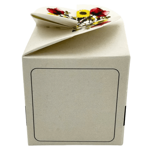Branded Tiny Terracotta Cubes with Wildflower Seeds Ready for Printing by Total Merchandise