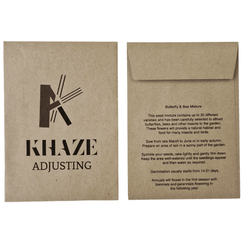 Custom Printed Seed Packs for Outdoor Merchandise