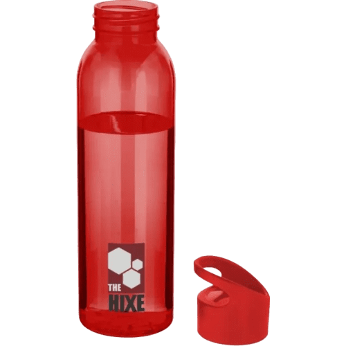 650ml Sky Drink Bottles in Transparent Red