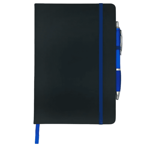 Corporate branded notebooks for desks